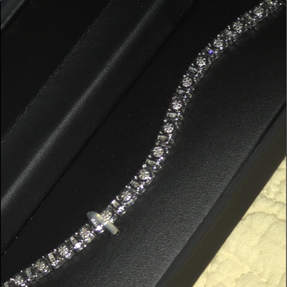 Jewelry - NEW sterling silver/crystal bracelet Lot of bling